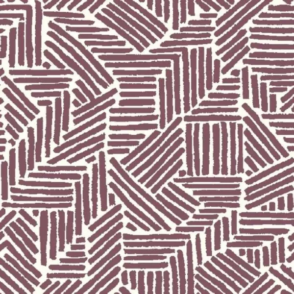 Parquet Berry Curtains image 2