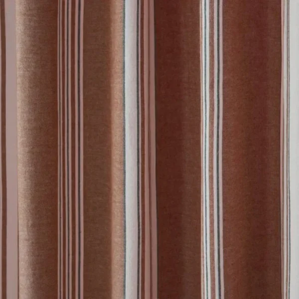 Pensford Stripe Slot Top Curtains image 3
