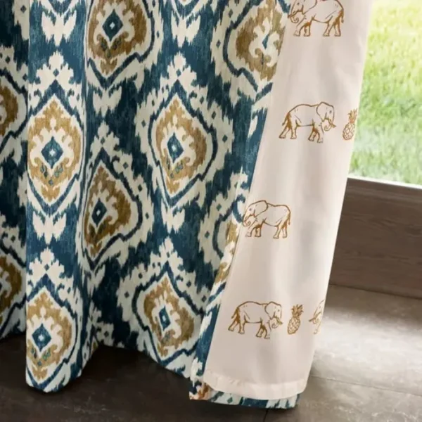 Pineapple Elephant Suri Curtains image 2