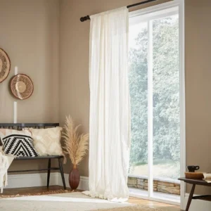 Pineapple Elephant Zofia Natural Voile Panel