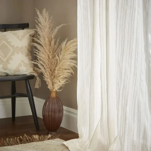 Pineapple Elephant Zofia Natural Voile Panel image 1