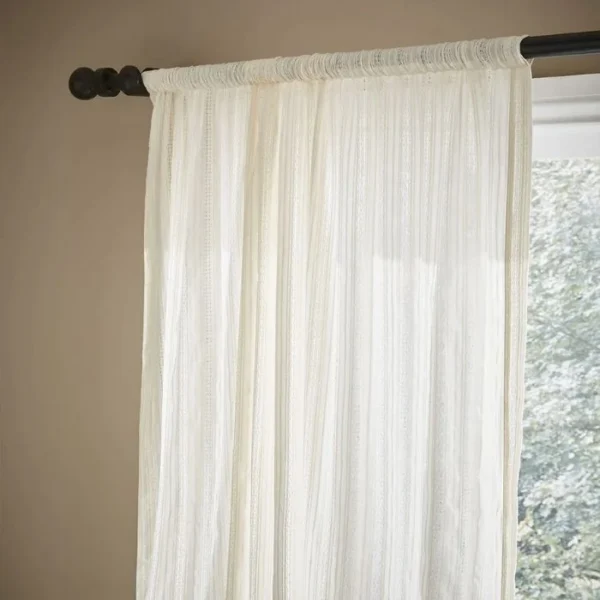 Pineapple Elephant Zofia Natural Voile Panel - Image 3