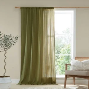 Pineapple Elephant Zofia Olive Green Top Voile Panel