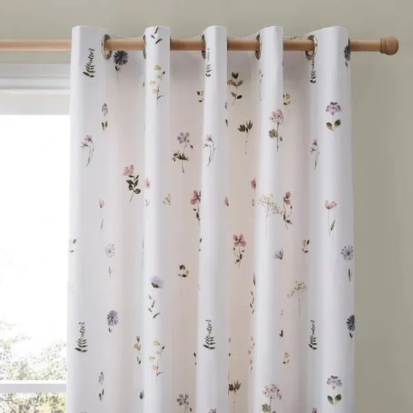 Pressed Floral Curtains image 1