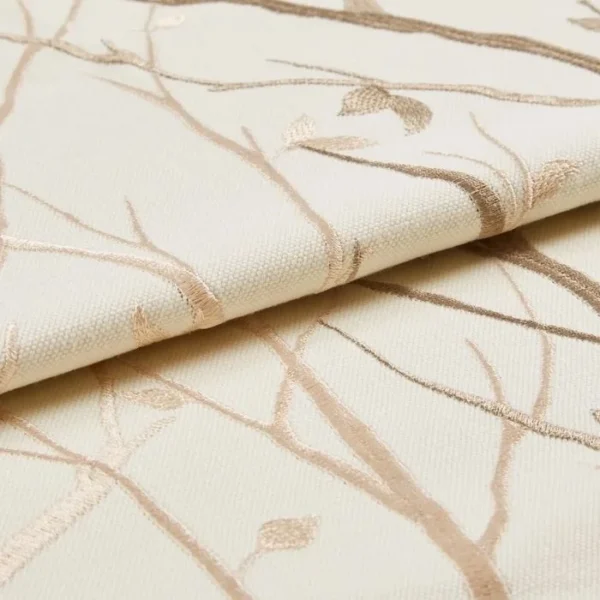 Pyrus Cream Curtains image 1