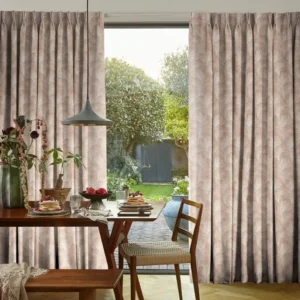 Quill Apricot Blush Curtains