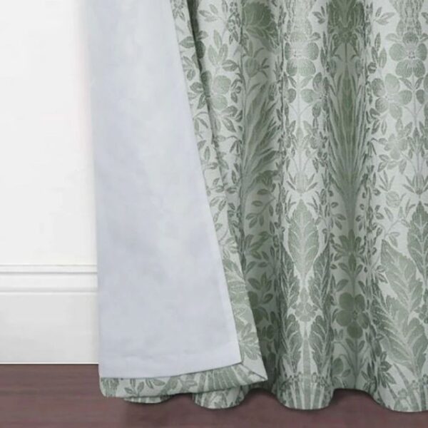 Back Lining Of Keswick Sage Curtains