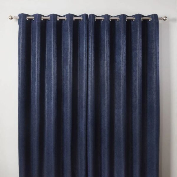 Back View Of Lined Curtain Showing Blackout Layer