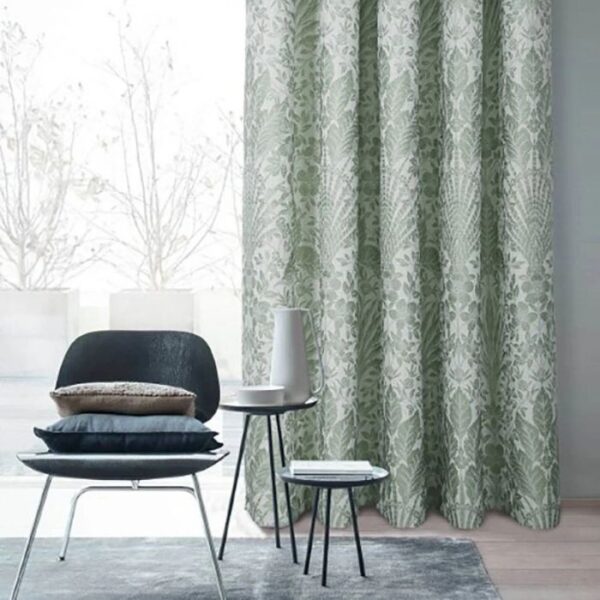 Keswick Sage Curtains In Living Room