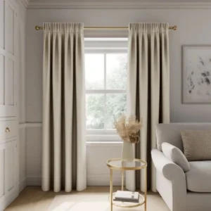 Rotterdam Herringbone Pencil Pleat Curtains