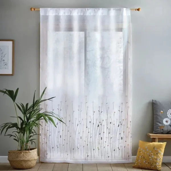 Margo Floral Cotton Curtains image 2