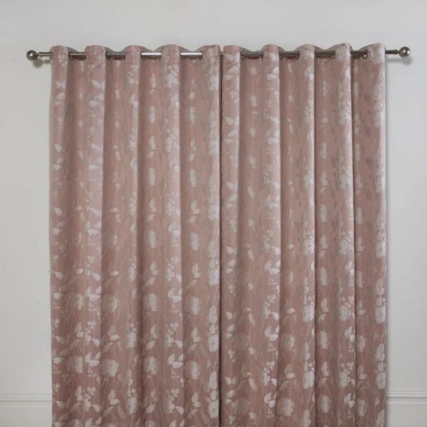 Curtains Partly Drawn Allowing Light Through