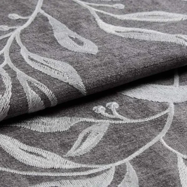 Seraphina Slate Curtains image 1