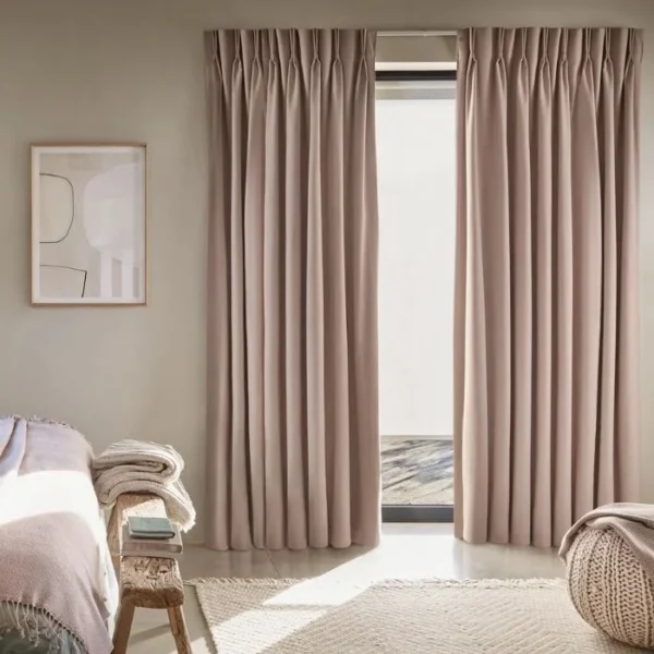 Serene Mauve Curtains image 2