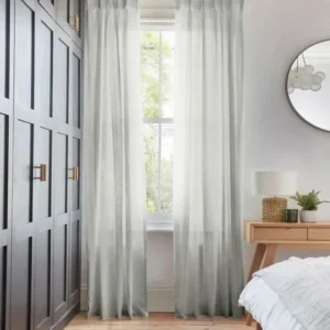 Serenity Seaglass Voile Curtains
