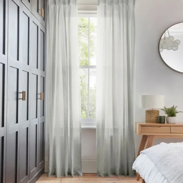 Serenity Seaglass Voile Curtains
