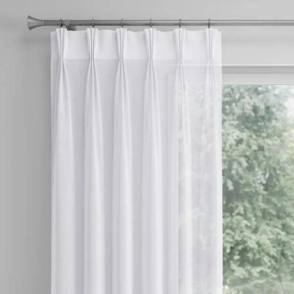 Shimmer Made to Measure Voile Curtains image 1