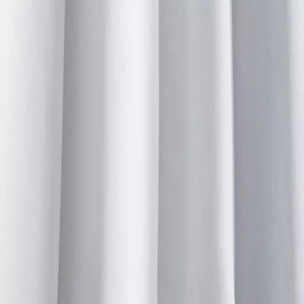 Snowy Cotton Curtain image 2