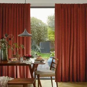 Soho Boucle Spice Curtains