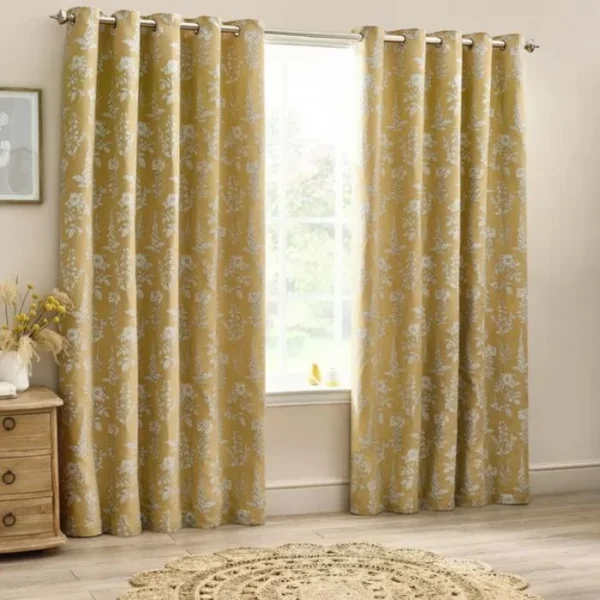 Sophia Eyelet Curtains image 1