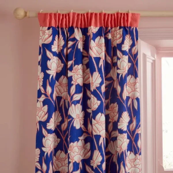 Sophie Robinson Tree Peony Curtains image 1