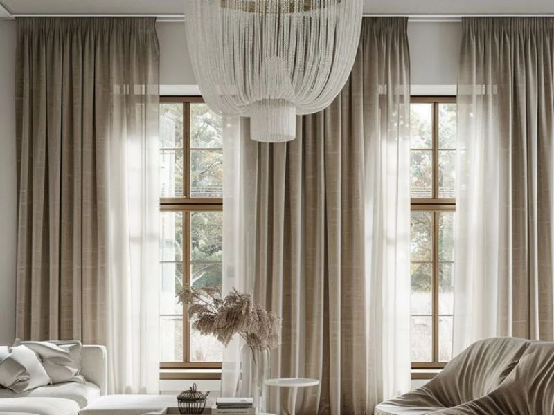 Style and linen sheer curtains