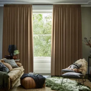 Sulby Ochre Curtains