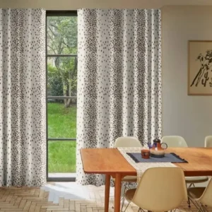Tottenham Dalmatian Cocoa Curtains