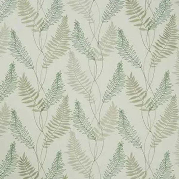 Tranquility Fern Green Curtains image 2