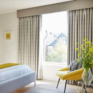 Wallace Chartreuse Curtains