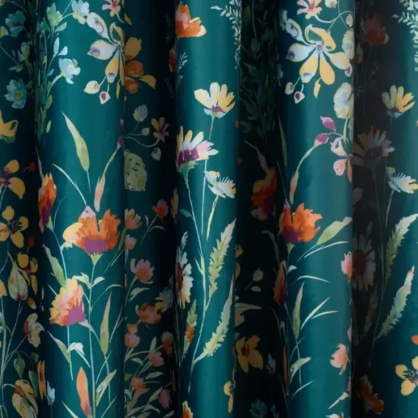 Watercoloured Floral Velour image 2