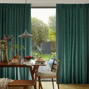 Wave Emerald Curtains