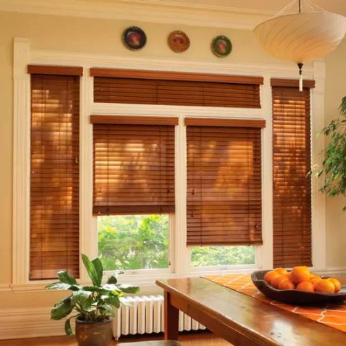 Trusted supplier of wooden blinds Dubai