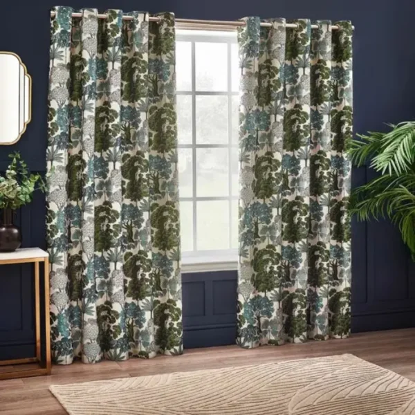 Woodlands Eyelet Curtains image 2