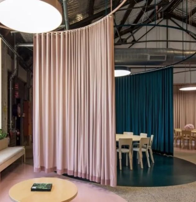 Workstation Area Curtains