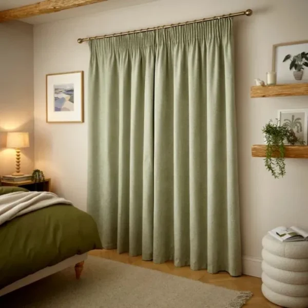 Wynter Thermal Pencil Pleat Curtains image 2