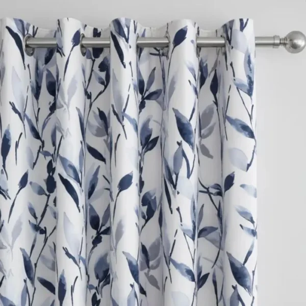 Zen Blackout Eyelet Curtains image 1
