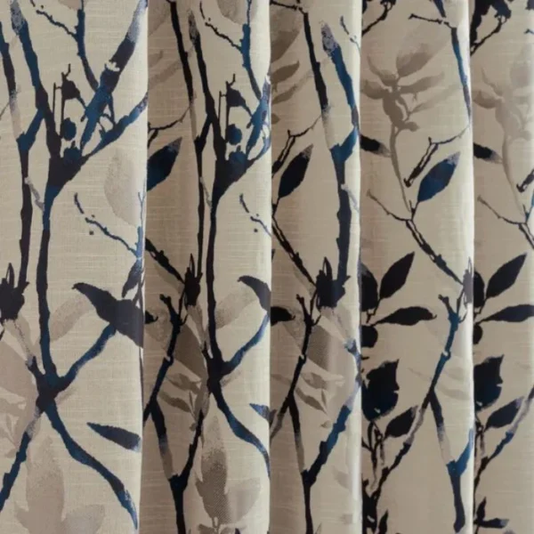Zen Jacquard Eyelet Curtains image 2