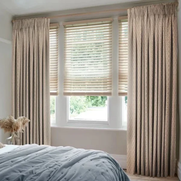 Zircon Rosedust Curtains image 2
