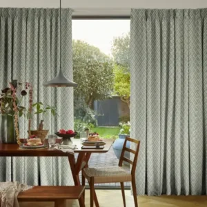Zircon Turquoise Curtains