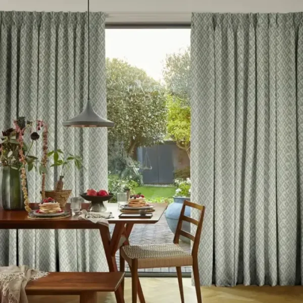 Zircon Turquoise Curtains